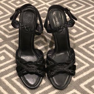 Cole Haan Black Leather Heels